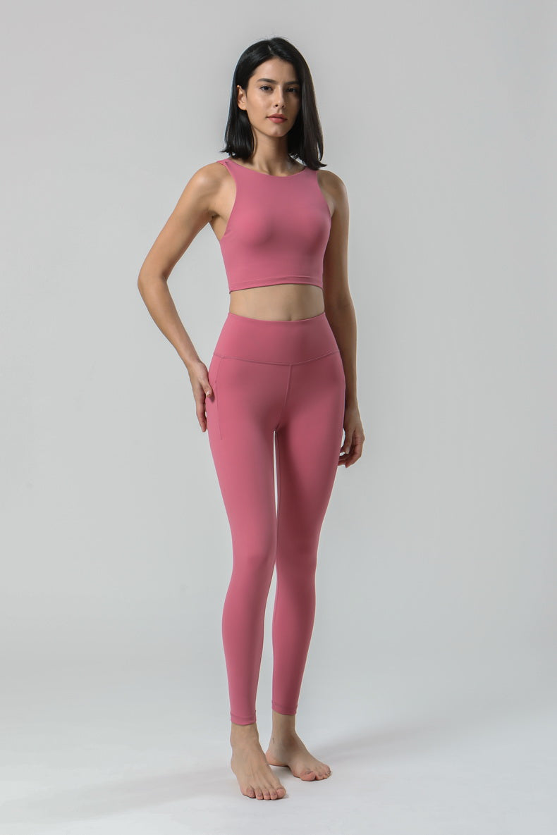 2 Pcs Set Women Yoga Bra +Yoga Leggings