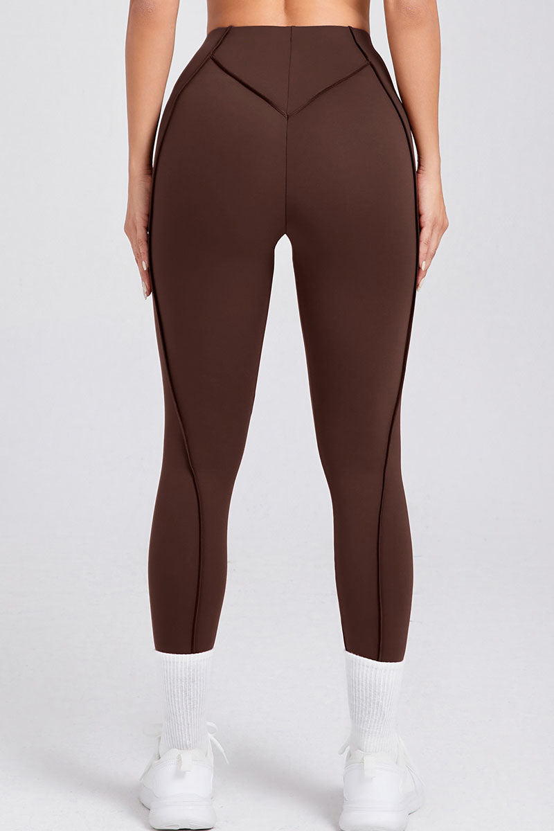 Women Patchwork Linear Stereoscopic Skinny Beauty Out Running Fitness Exercise Yoga Pants