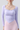 Women's Ruffle Square Neck Crisscross Back Pilates Top