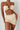 Women's Halter Pleated Side Tie 3 Piece Bikini Set