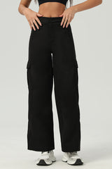Women Loose Straight Leg Workout Jogger Pants
