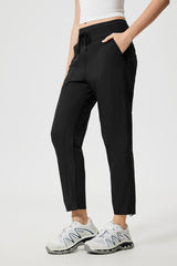 Women Straight Light Breathable Ice Feeling Slim Running Fitness Casual Sweatpants