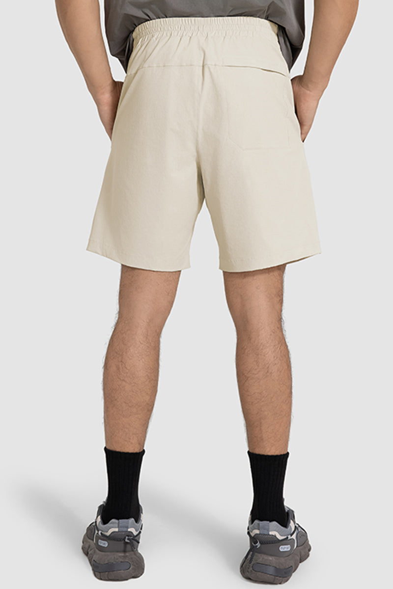 Men Summer Casual Loose Quick-Dry Breathable Mid-Length Outdoor Running Fitness Sport Shorts