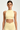 Women's Scallop-Edge High-Neck Cropped Cut Out Top