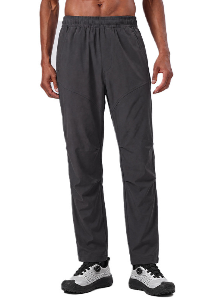 Men's Fall/Winter Side Pocket Pleated Outdoor Hiking Pants
