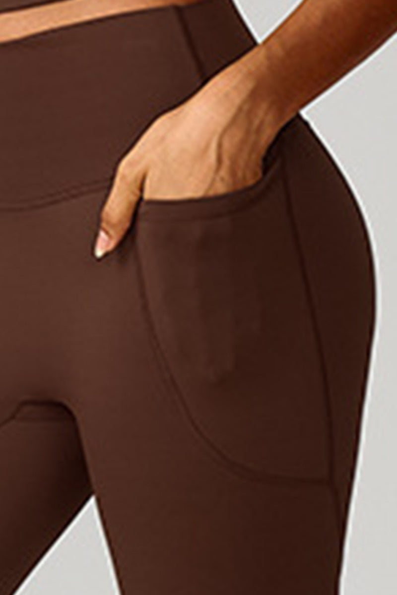 Women Cloud-Feel Quick-Dry Yoga Set: Asymmetric Strap Bra + High-Waist Pocket Leggings