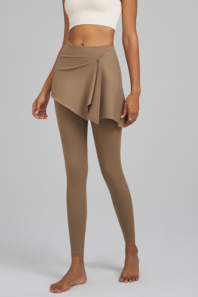 Women's body-hugging skirt pants