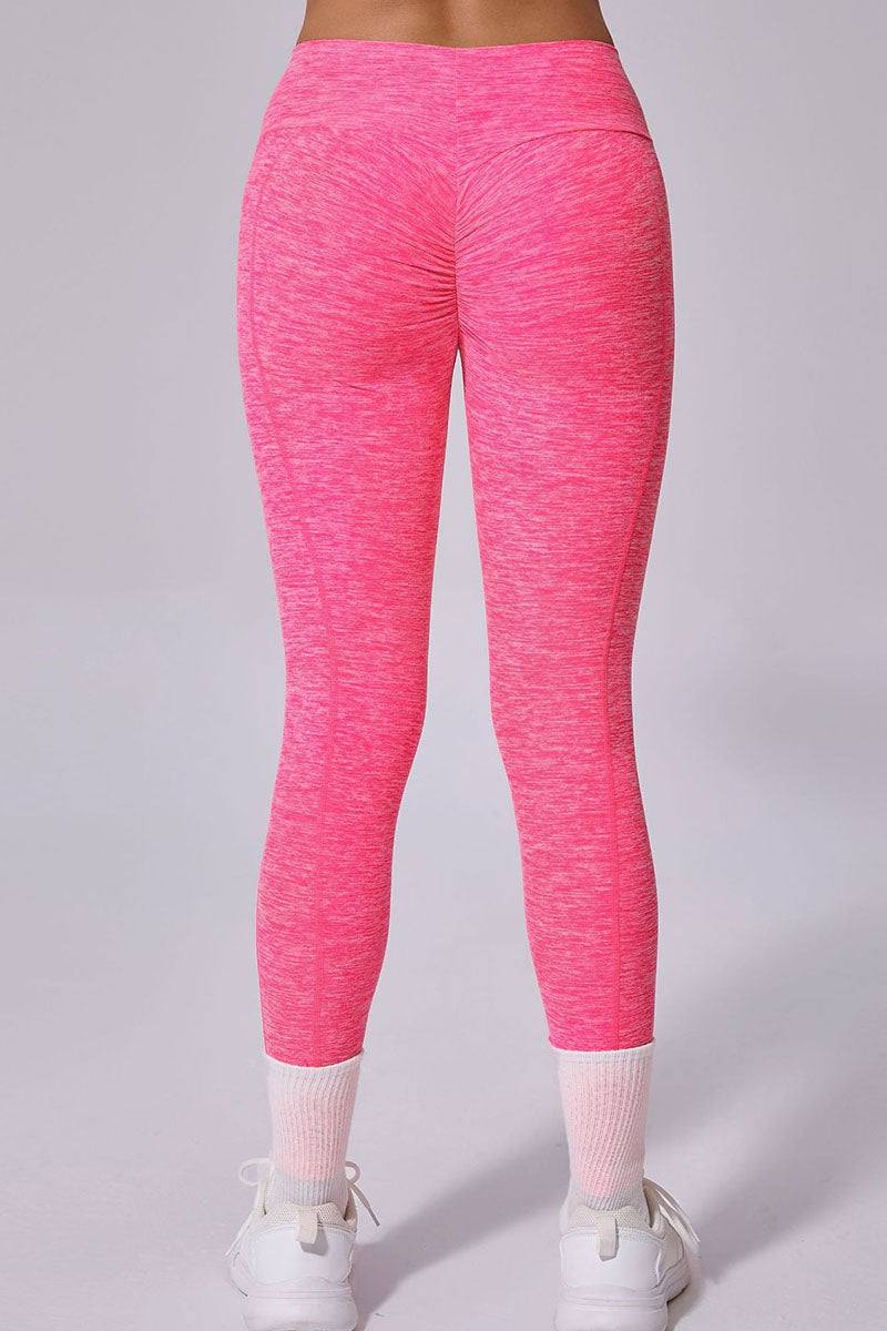 Women Quick Dry Sharpened Tight High Waisted Tummy Tucking Hip Lifting No Embarrassing Lines Outer Wear Yoga Exercise Fitness Pants