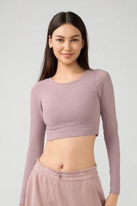 Women'S Sport Longsleeve Crop Top