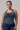 Plus Size Women's Halter Ruched V-Neck Sports Tank Top