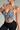 Women's Leopard Multi Crisscross Back U Neck Sports Bra