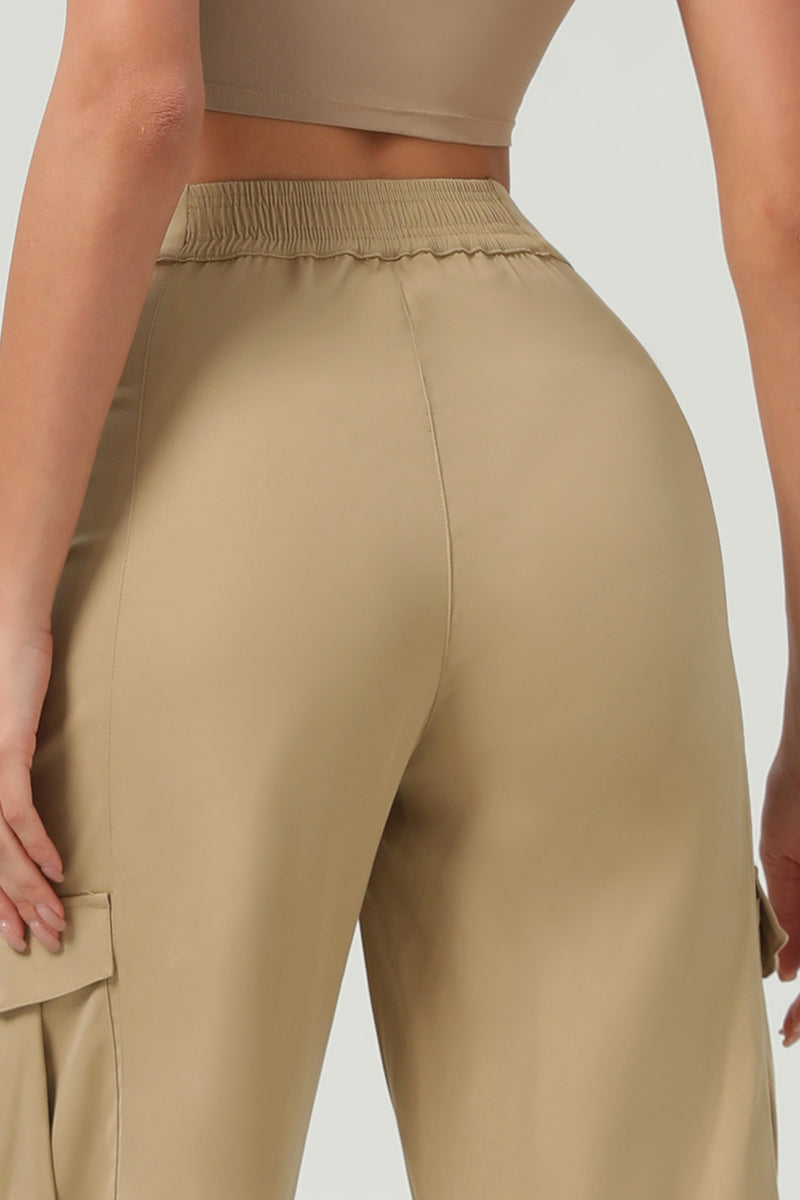 Women Loose Straight Leg Workout Jogger Pants