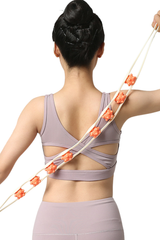 Non-Slip Handle Handle Spiky Fascia Roller Back Massager