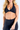 Women's Nude‑Feel Halter V‑Neck Backless Padded Sports Bra