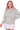Women's Plush Long-Sleeve Drawstring Hoodie with Pet Pouch