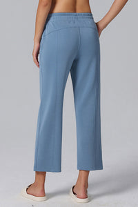 Loose Sporty Wide-Leg Pants