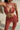 Women's Summer Color Block Striped Bikini Three-Piece Set