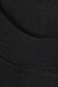 Men Solid Cotton Long Sleeve Tee