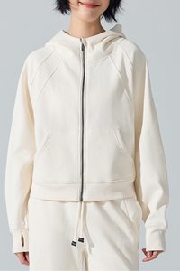 Women's Winter Fleece Lined Thermal Hooded Zip Up Jacket