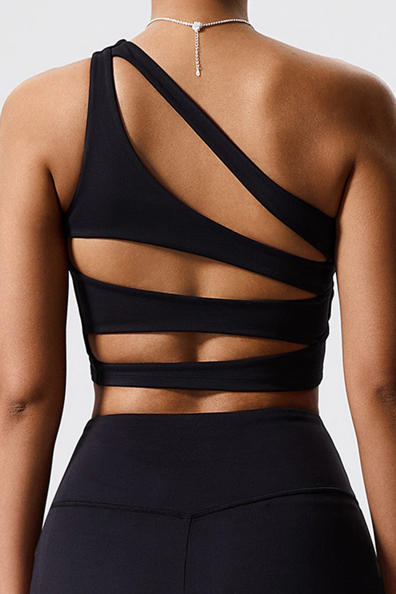 Women Eco-Friendly Recycled Polyester Fabric With Bra Pads Running Sports Fitness Yoga Bra