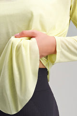Women Loose-Fit Quick-Dry Yoga Long Sleeves