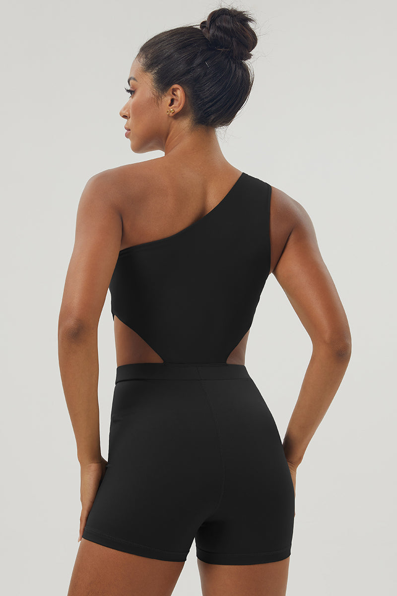 Women One-Shoulder Jumpsuit