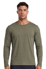 Men's Fall Long Sleeve Breathable Mesh Seamless T-shirt