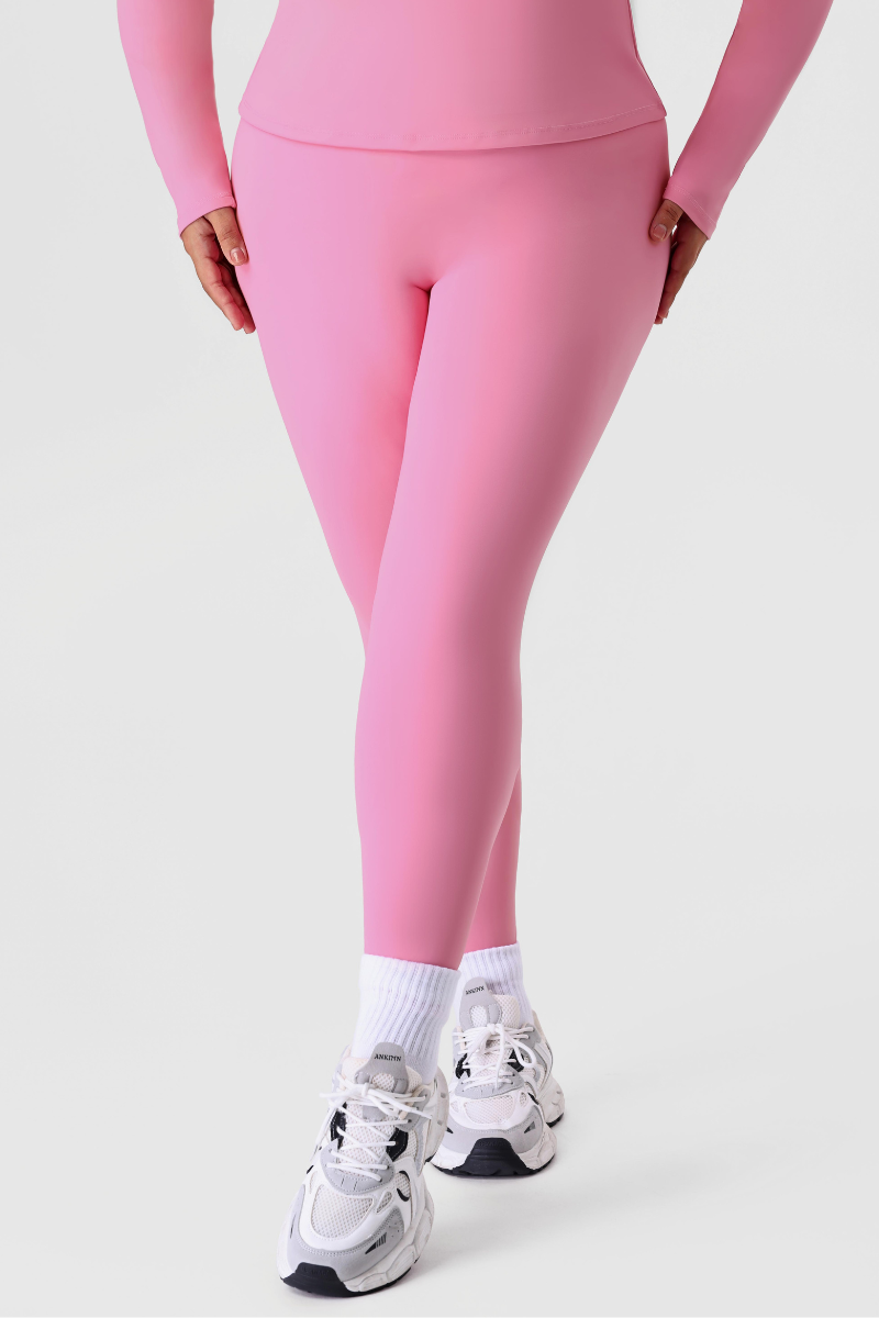 Plus Size Women's Mid-High Waist Athletic Yoga Leggings