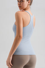 Women'S Nude High Elastic Thread Seamless Beautiful Back Vest