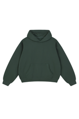 Unisex Fall Fleece Drop Shoulder Pullover Hooded Sweatshirts
