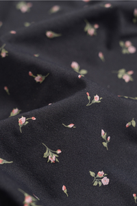 Women's Seamless Comfort Black Floral Lace Shorts