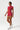 Women Seamless High Waisted Workout Set: Stand Collar Jacket + Peach Lifting Shorts