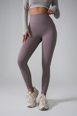 Women'S Pocket High-Waisted Seamless Sculpting Yoga Leggings