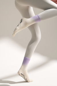 Women's Tie-Dye Crew Yoga Grip Five-Toe Socks