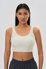 Women Lift Side-Support 4-Row Hook Shockproof Anti-Sag Yoga Sports Bra