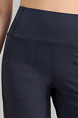Women Ribbed High-Waist Sculpting Yoga Leggings