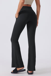 Women's Sports Yoga High Waist Wide Leg Pants