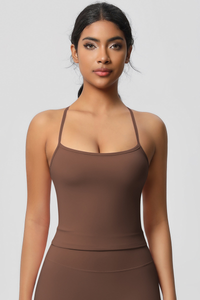Women Y‑Back Sports Cami Tank Top