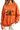 Women's Fall Halloween Pumpkin Football Coffee Print Thin Sweatshirt