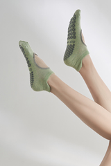 Women's Full Coverage Yoga Grip Five-Toe Socks