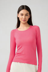 Women'S Yoga Long Sleeved With Thumbhole