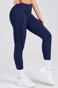 Women Patchwork Linear Stereoscopic Skinny Beauty Out Running Fitness Exercise Yoga Pants