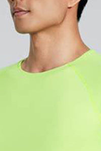 Men Round-Neck Quick-Dry Training Long Sleeve Top
