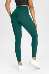 Women Pocket High-Waisted Naked Feel Quick-Dry Yoga Leggings