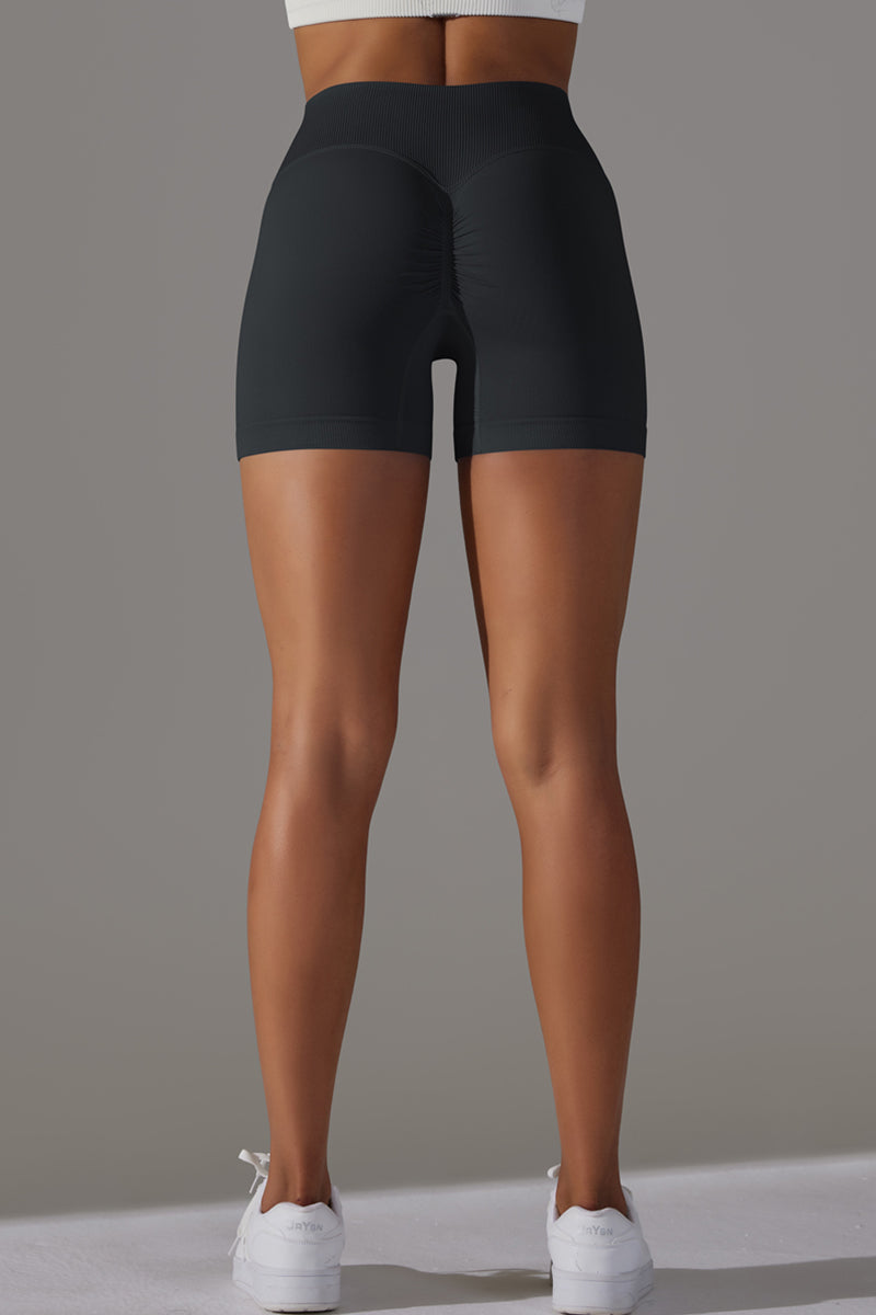 Seamless Women Yoga Sports Shorts