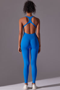 Seamless Women'S I-Back Yoga Sport Jumpsuit