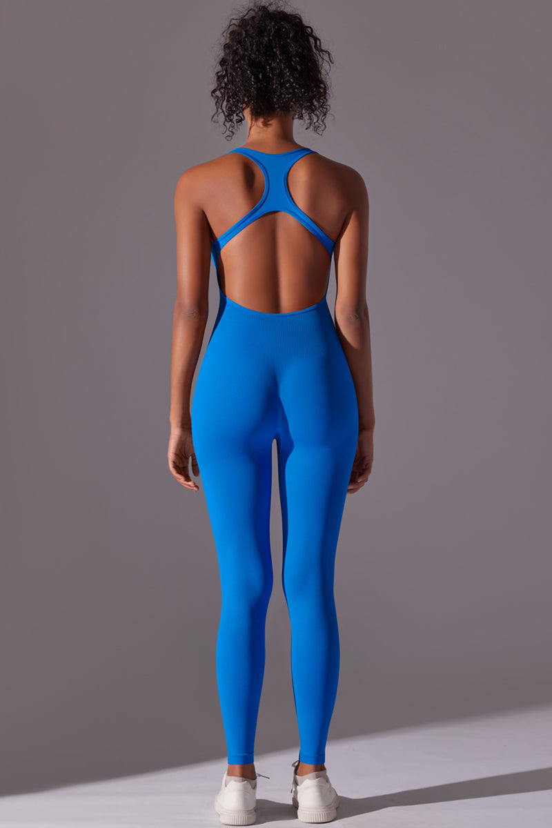 Seamless Women'S I-Back Yoga Sport Jumpsuit