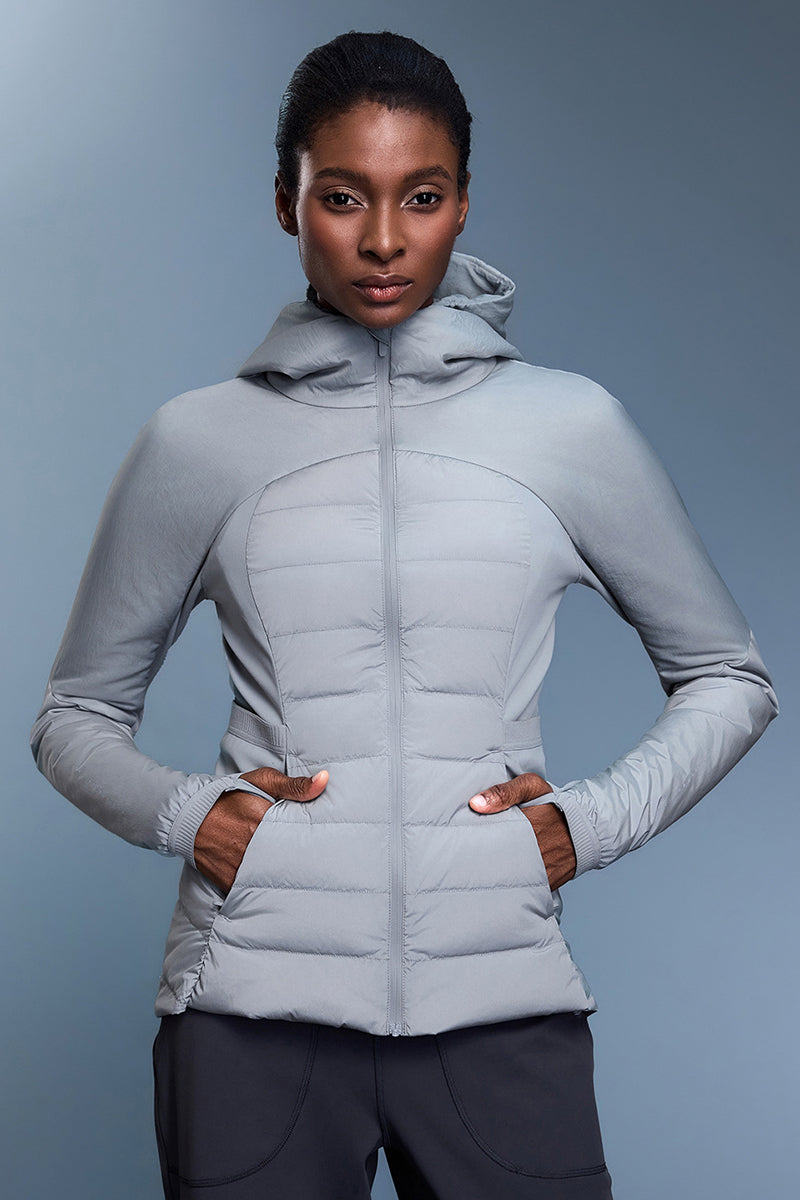Women Lightweight Warm Slim-Fit Running Down Jacket