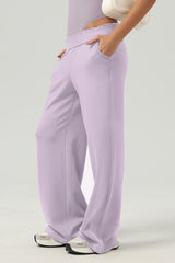 Women Loose Straight Leg Yoga Dance Training Sweatpants