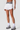 Women's Crisscross Letter Elastic Band Shorts with Pockets